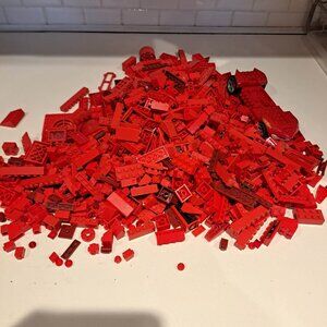 Red Lego lot